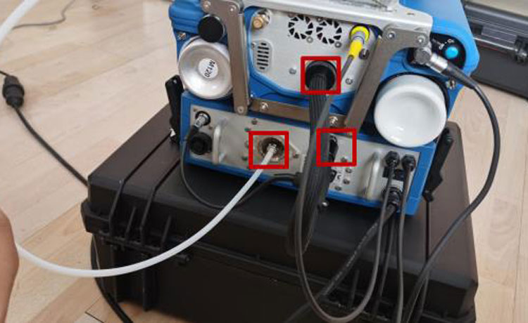 便攜式非甲烷總烴分析儀連接步驟